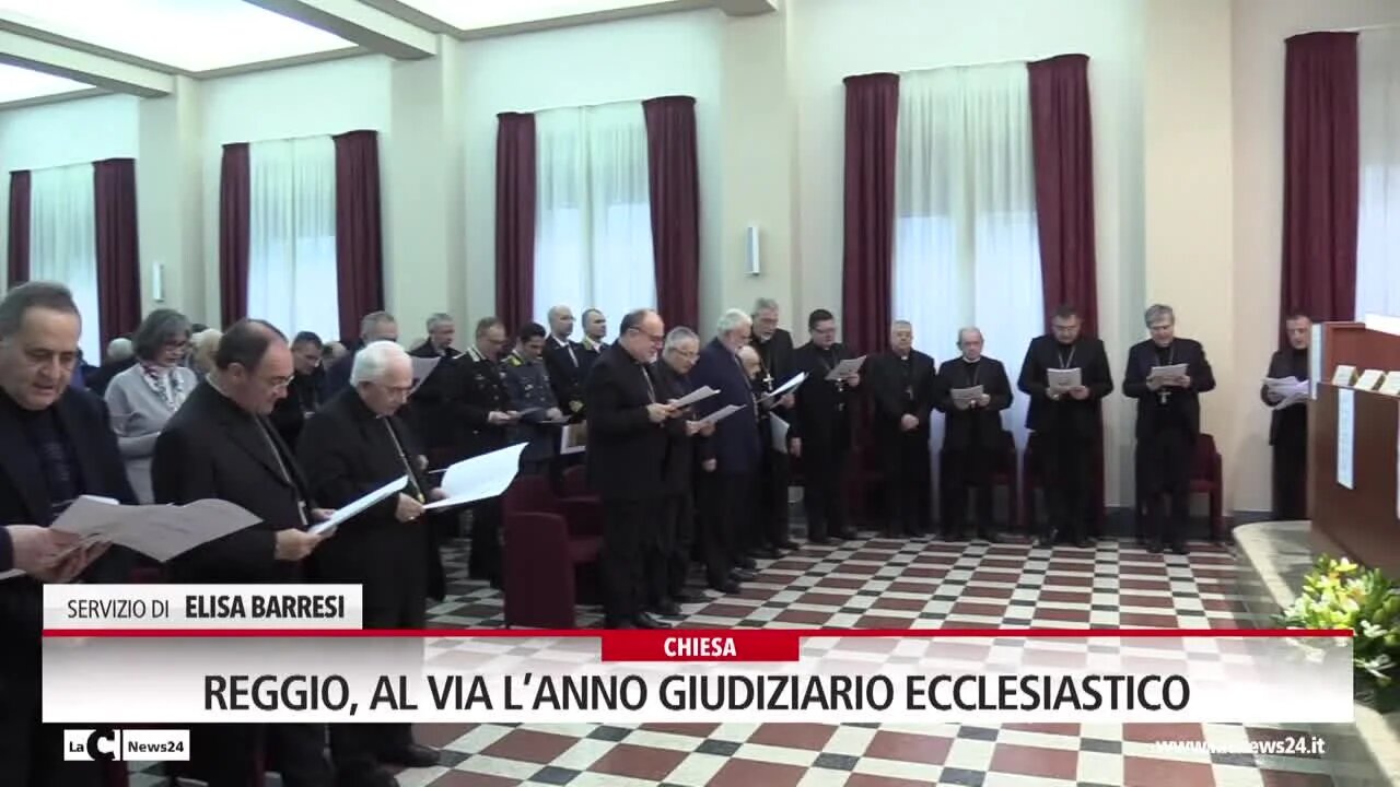 Reggio, al via l’anno giudiziario Ecclesiastico