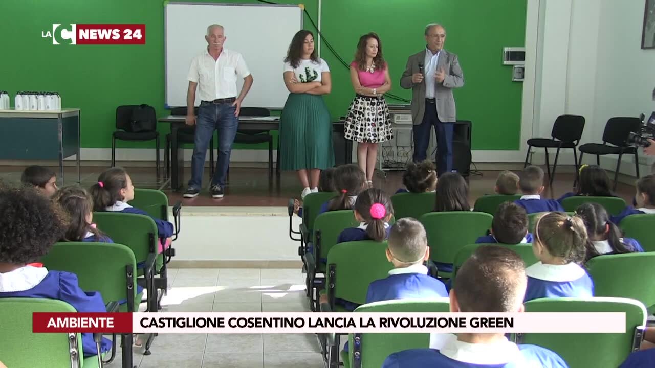 Castiglione Cosentino lancia la rivoluzione green