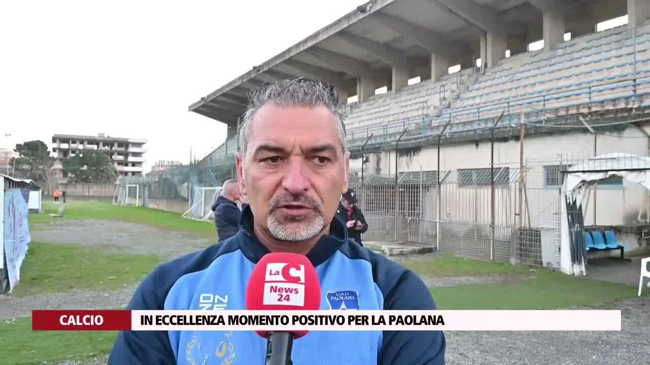 In eccellenza momento positivo per la Paolana