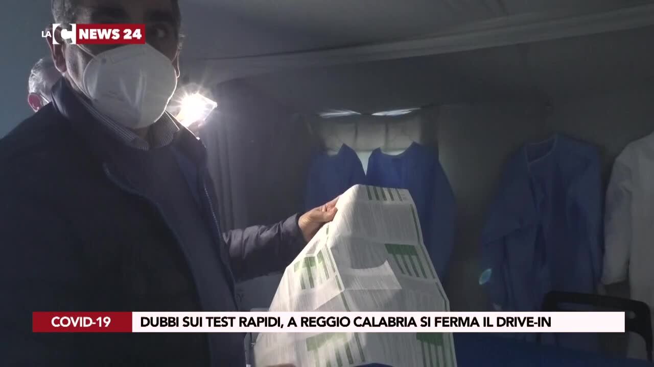 Dubbi sui test rapidi, a Reggio Calabria si ferma il drive-in