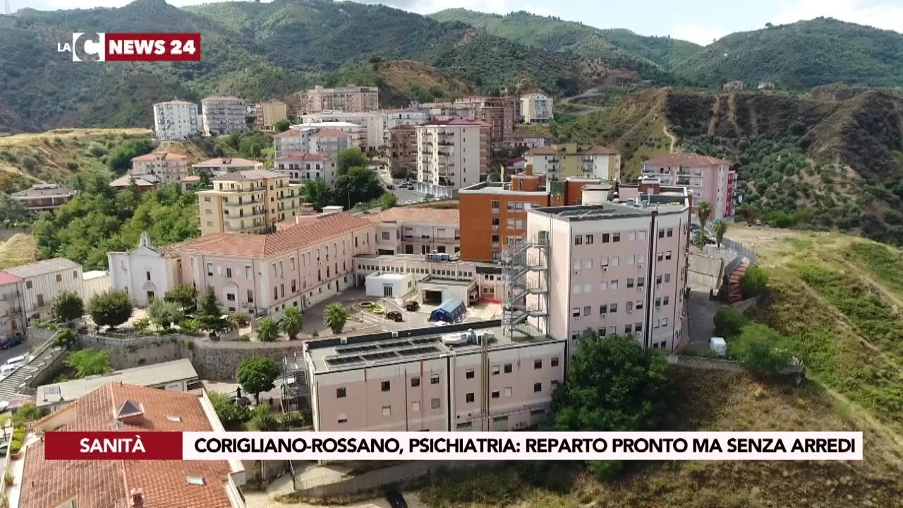 Corigliano-Rossano, psichiatria: reparto pronto ma senza arredi