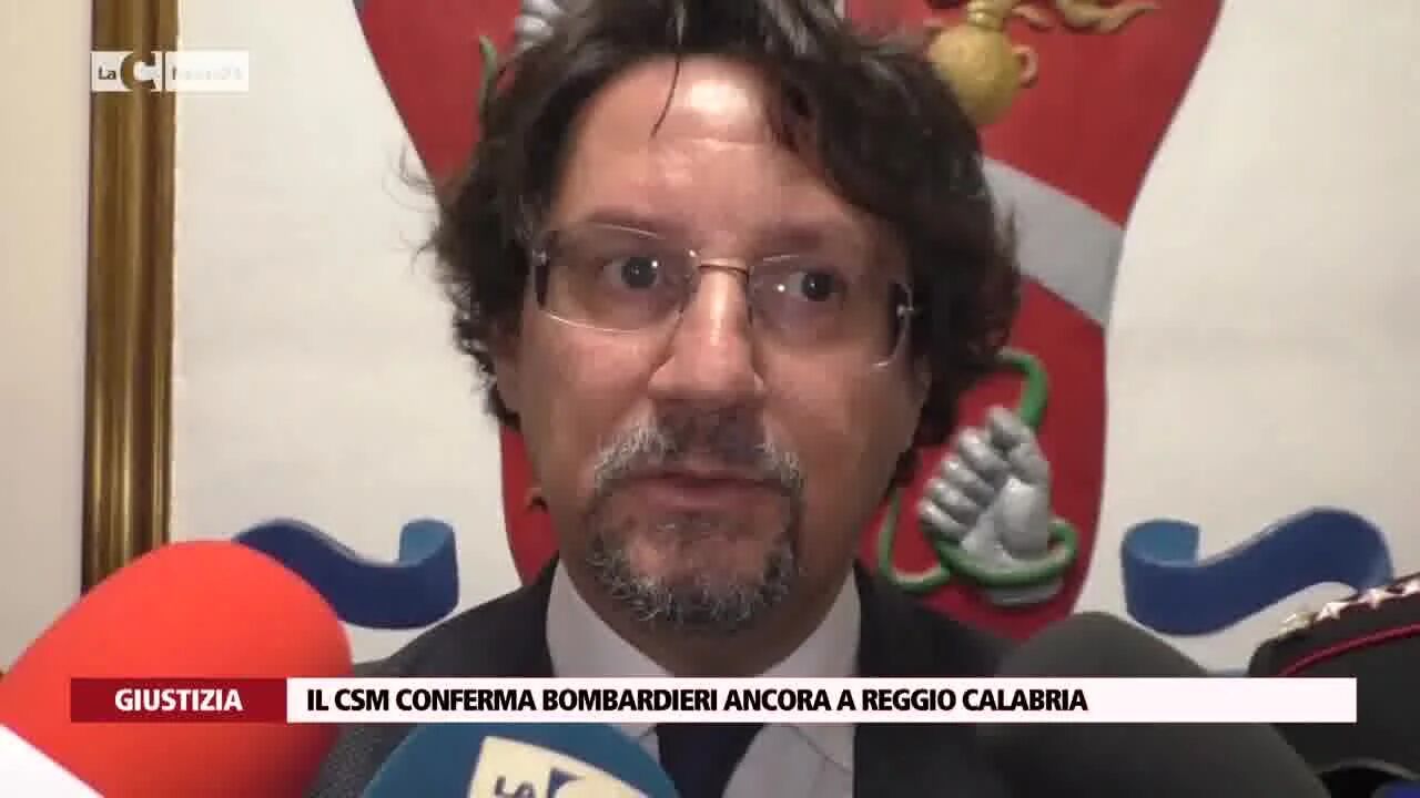 Il Csm conferma Bombardieri ancora a Reggio Calabria