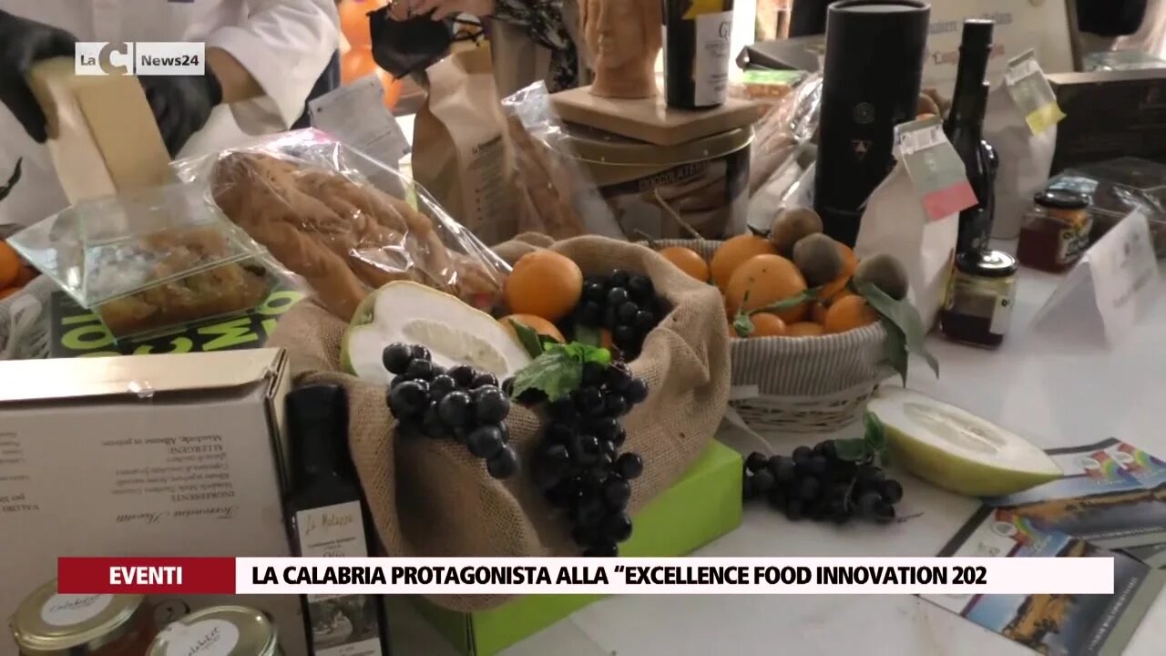 La Calabria protagonista alla “Excellence food innovation 2022”