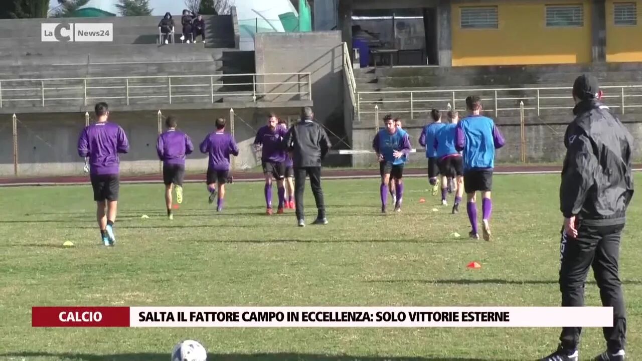 Salta il fattore campo in Eccellenza, solo vittorie esterne