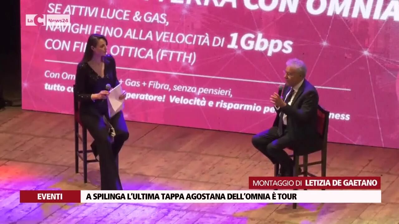 A Spilinga l’ultima tappa agostana dell’Omnia è tour