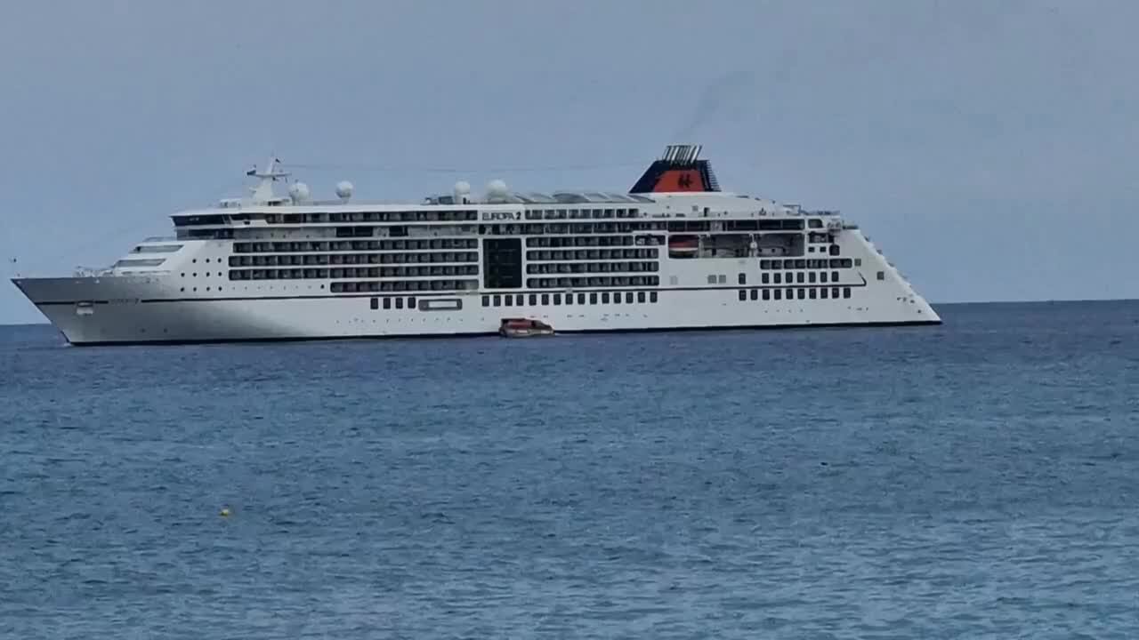 Sbarca per la prima volta a Tropea la nave Ms Europa