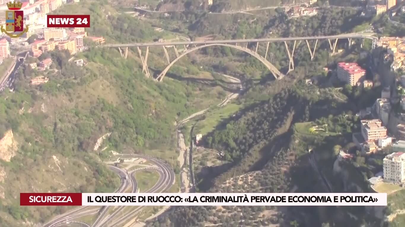 Il questore di Ruocco: «la criminalità pervade economia e politica»
