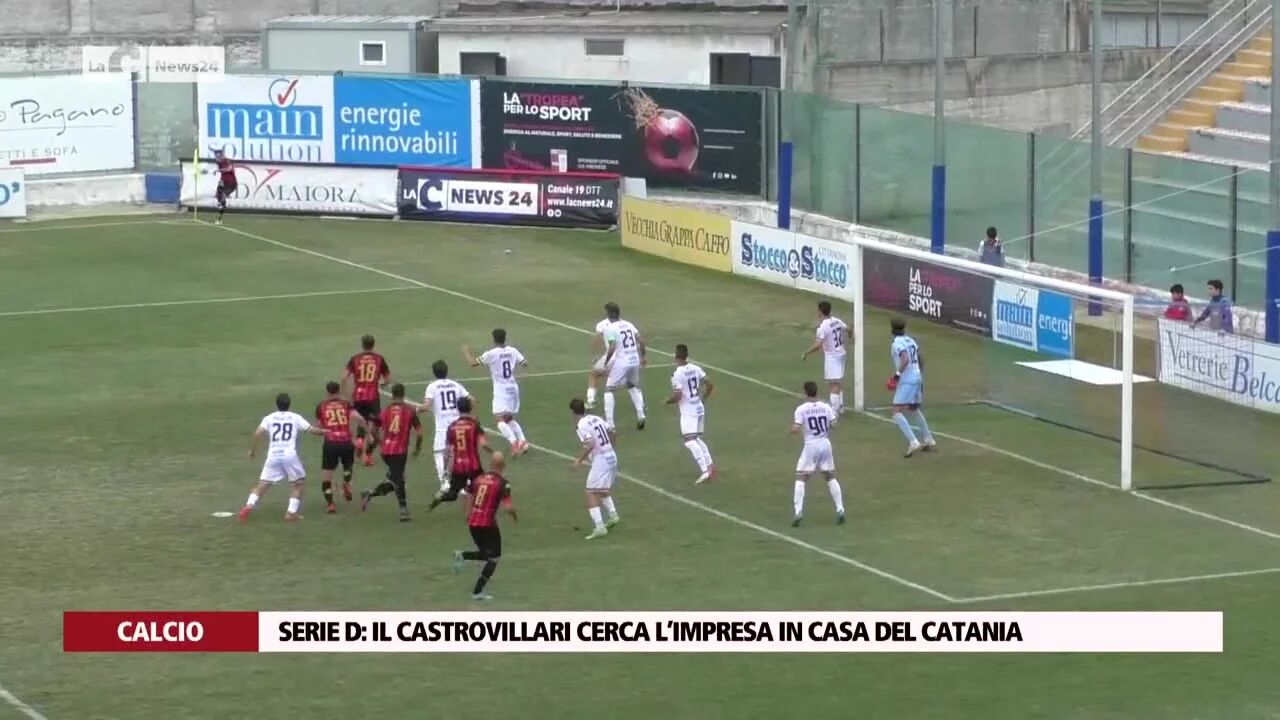 Serie D: il Castrovillari cerca l’impresa in casa del Catania