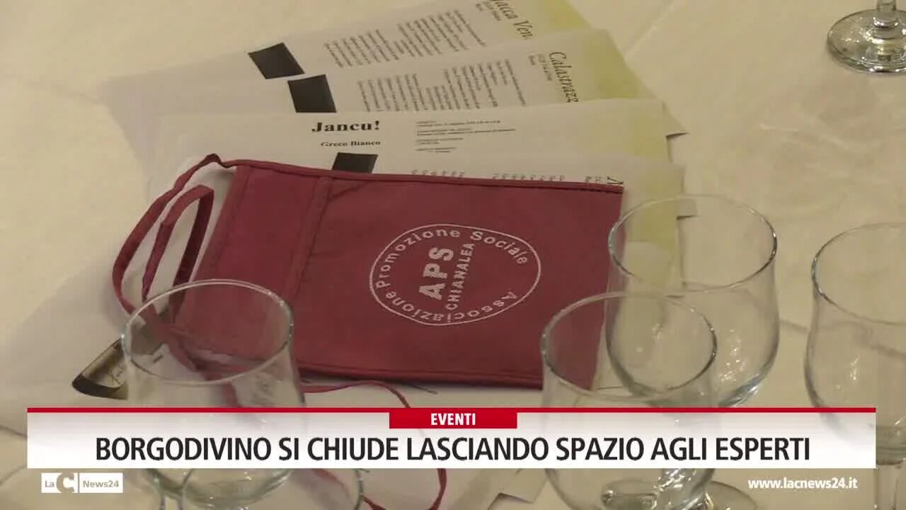 Borgodivino si chiude lasciando spazio agli esperti