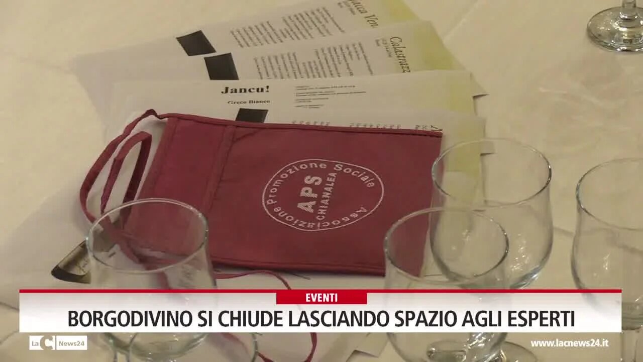 Borgodivino si chiude lasciando spazio agli esperti