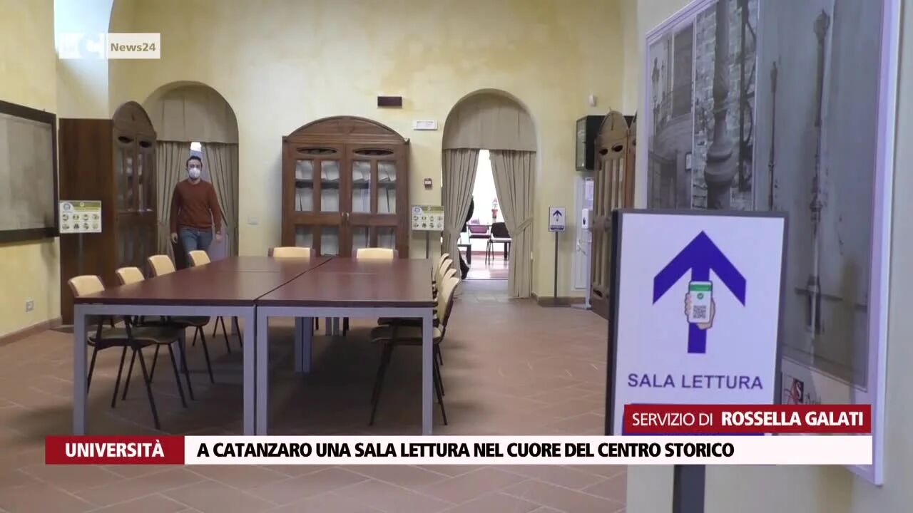 A Catanzaro una sala lettura nel cuore del centro storico
