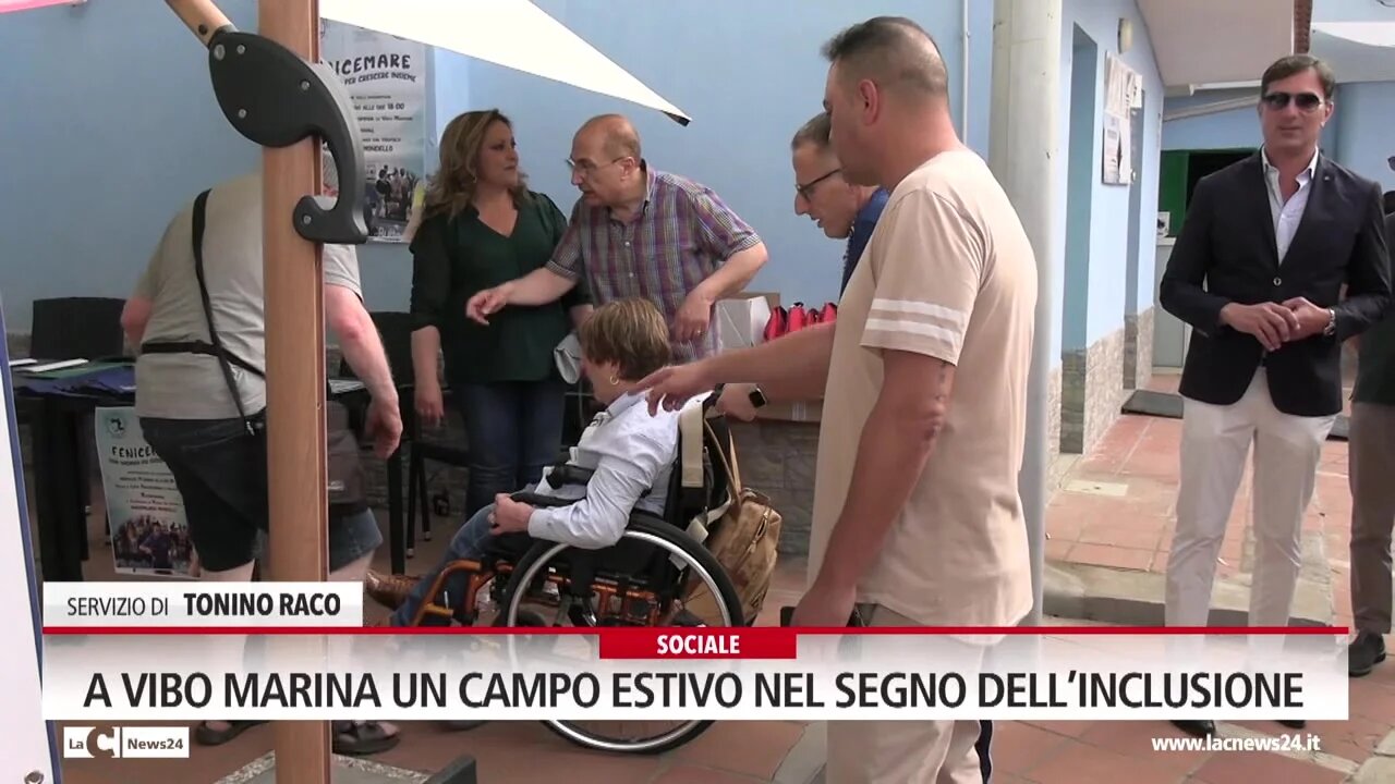 Vibo Marina, al via il campo estivo “Fenicemare” per persone con disabilità psicomotoria