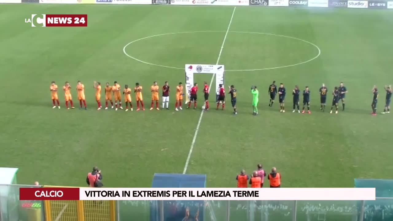 Vittoria in extremis per il Lamezia Terme