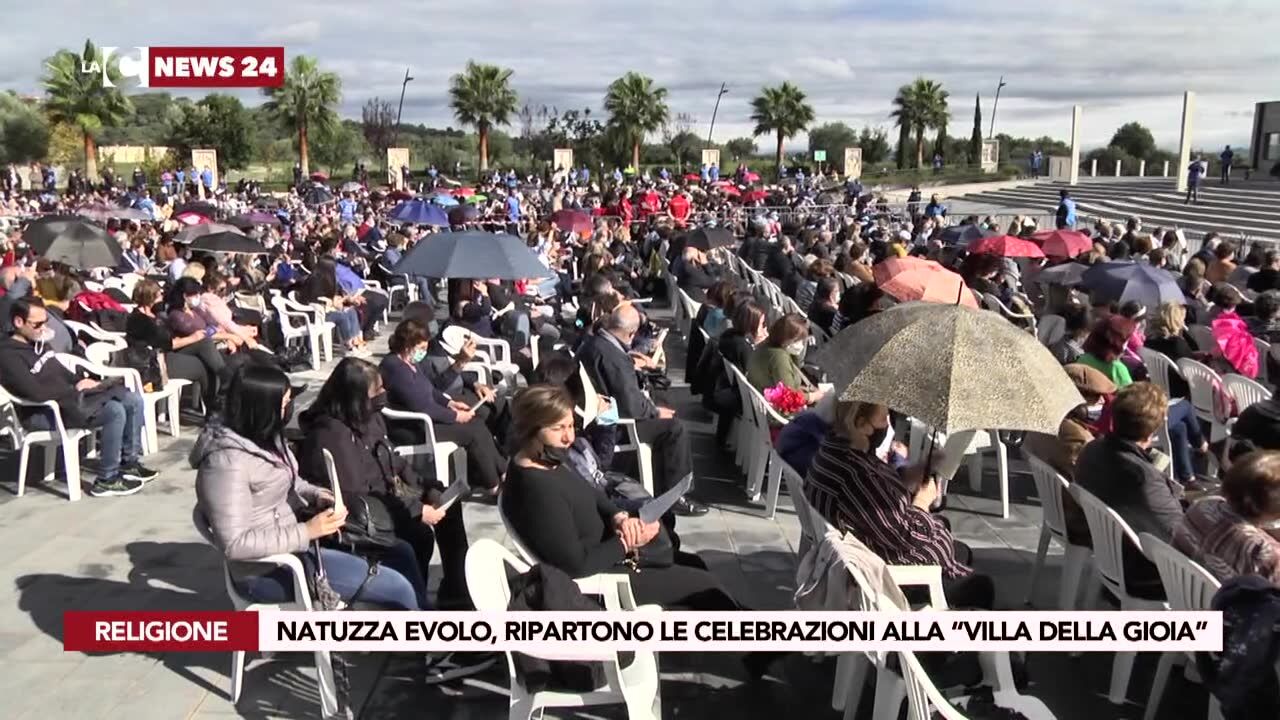 Natuzza Evolo, ripartono le celebrazioni alla “Villa della Gioia”