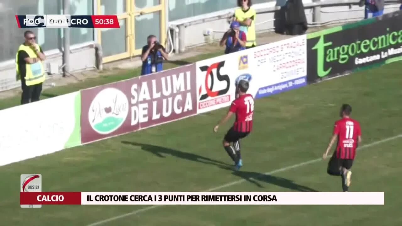 Il Crotone cerca i 3 punti per rimettersi in corsa