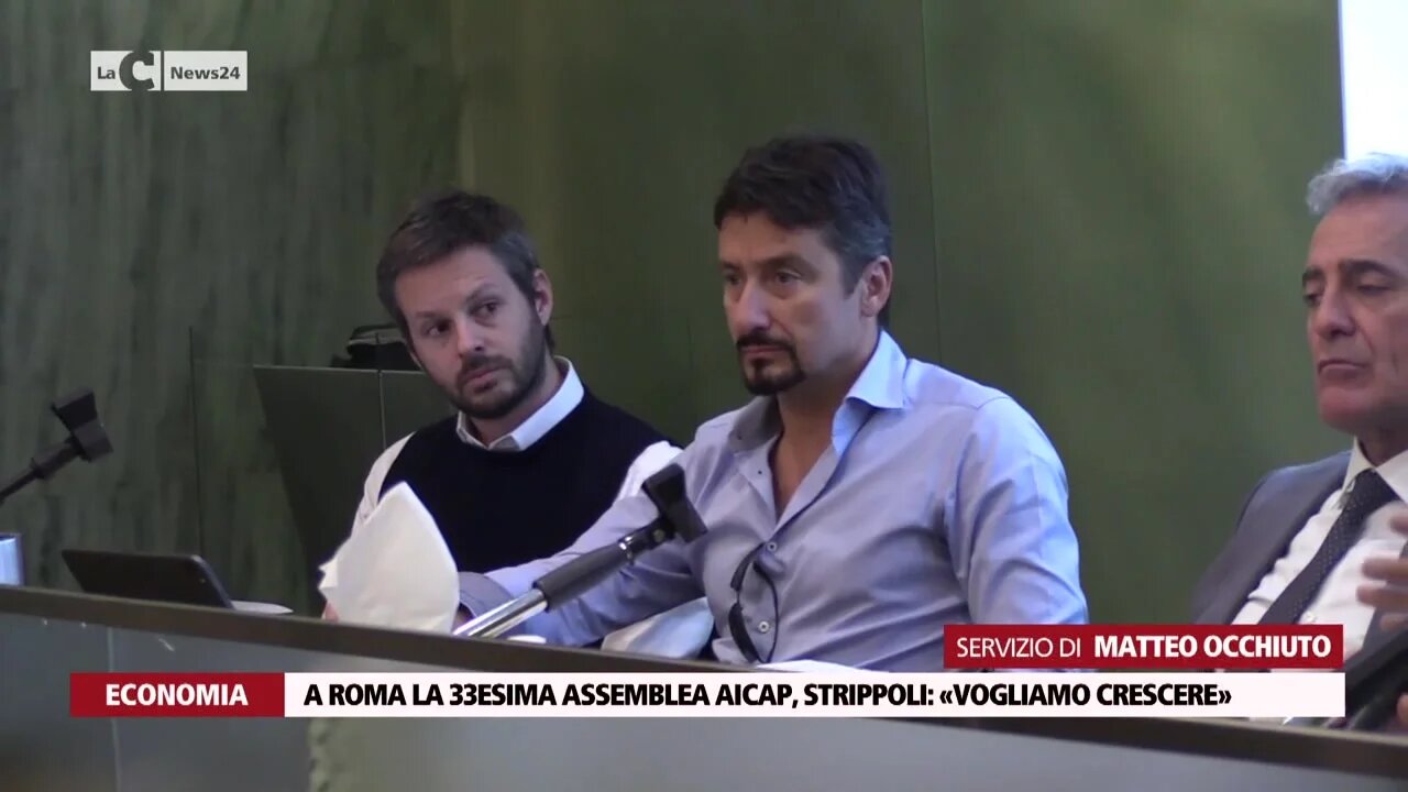 A Roma la 33esima assemblea Aicap, Strippoli: «Vogliamo crescere»