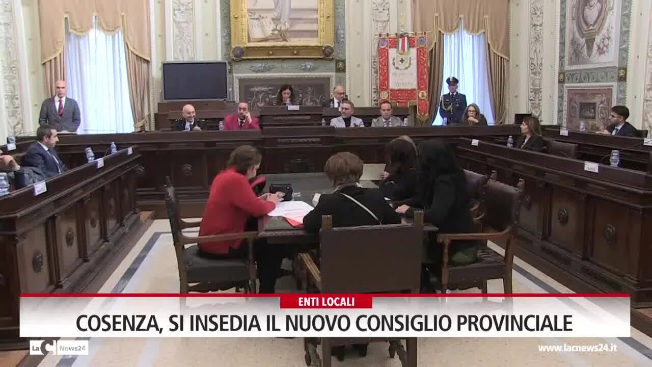 Cosenza, si insedia il nuovo Consiglio provinciale