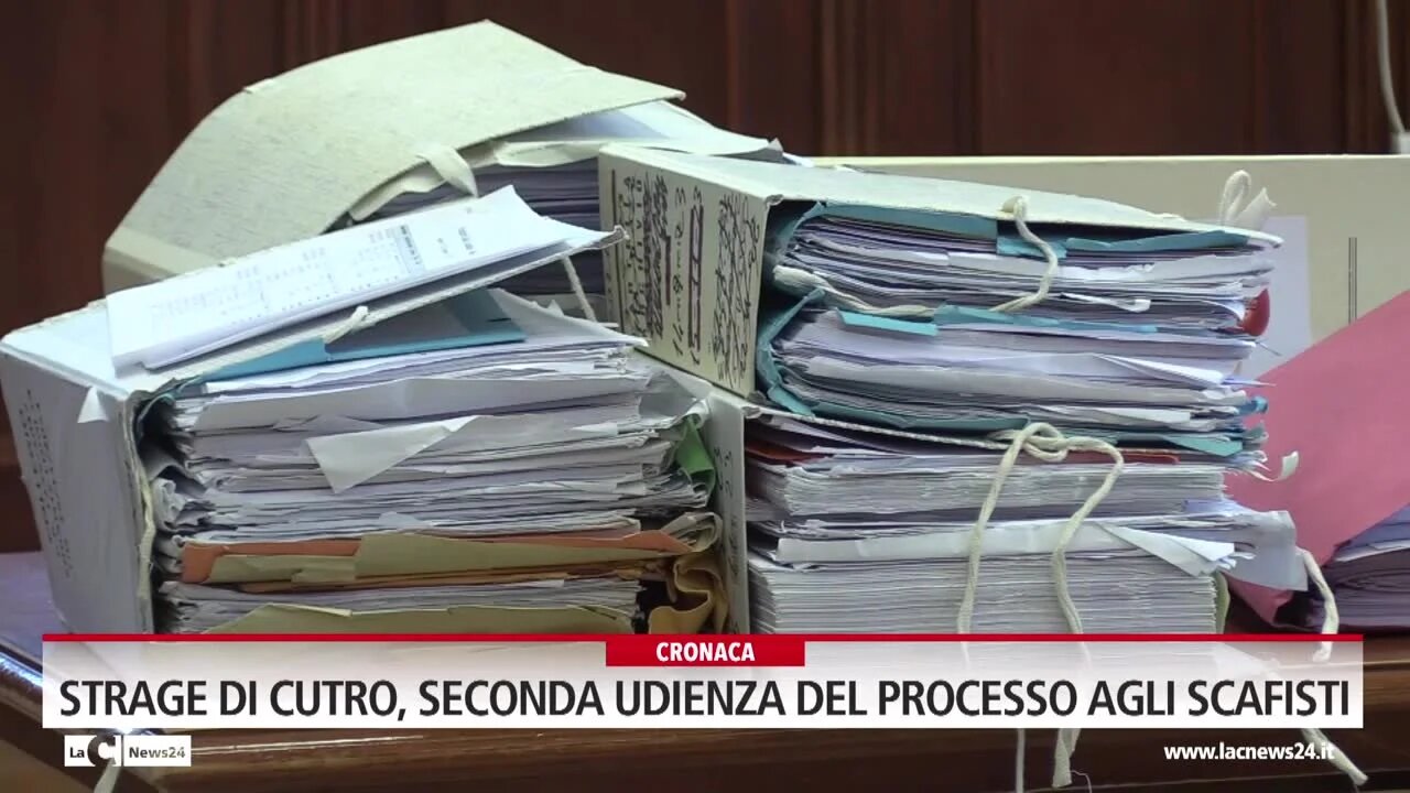 Strage di Cutro, seconda udienza del processo agli scafisti