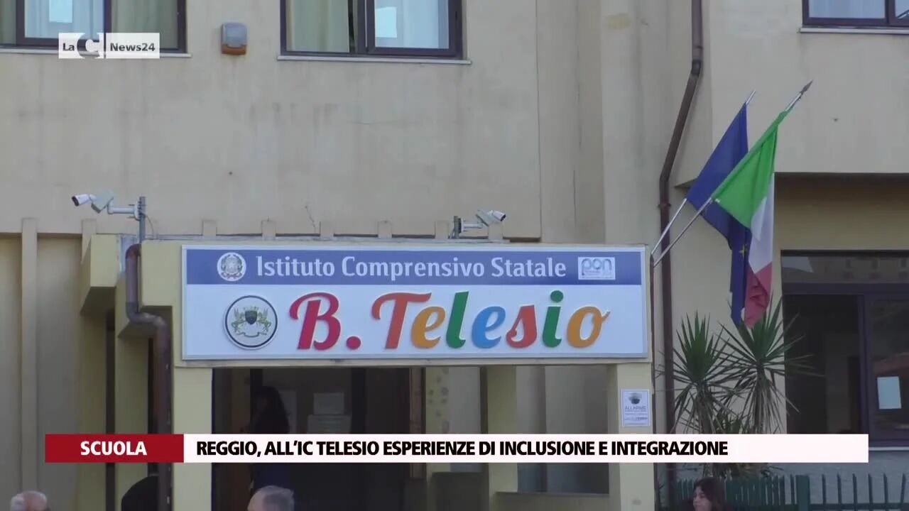 Reggio, all’Ic Telesio esperienze di inclusione e integrazione