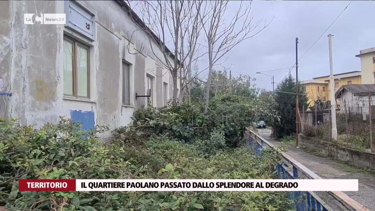 Paola: il quartiere passato dallo splendore al degrado