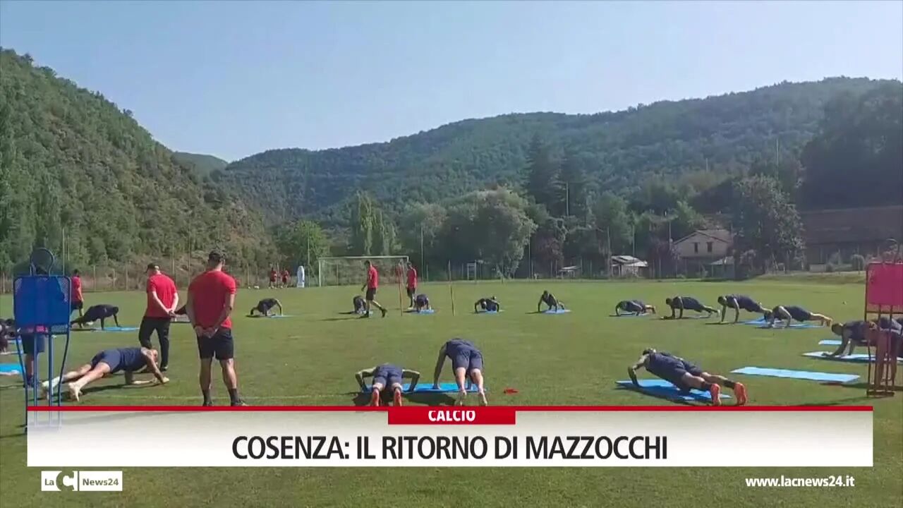 Cosenza: il ritorno di Mazzocchi