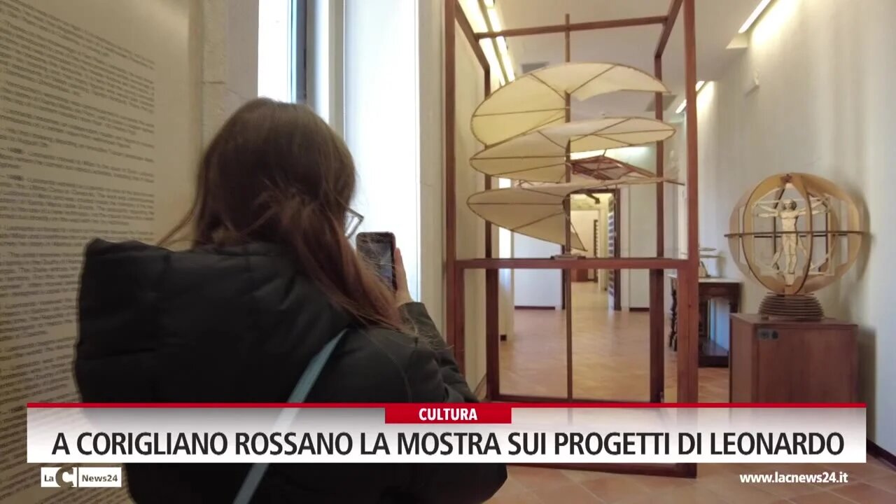 A Corigliano Rossano la mostra sui progetti di Leonardo