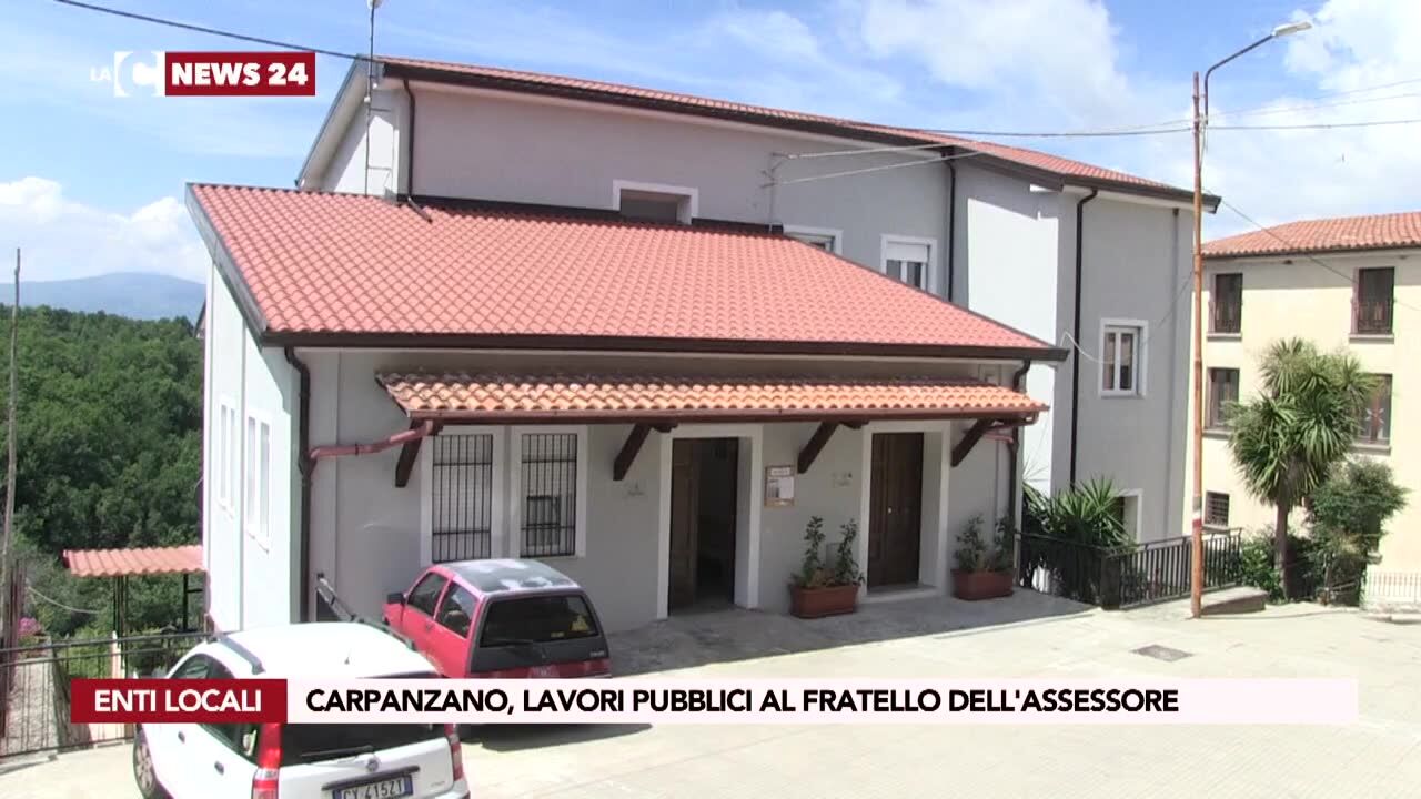 Carpanzano, lavori pubblici al fratello dell'assessore