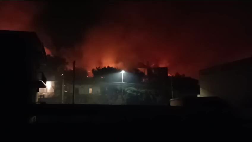 Incendio Capo d'Armi