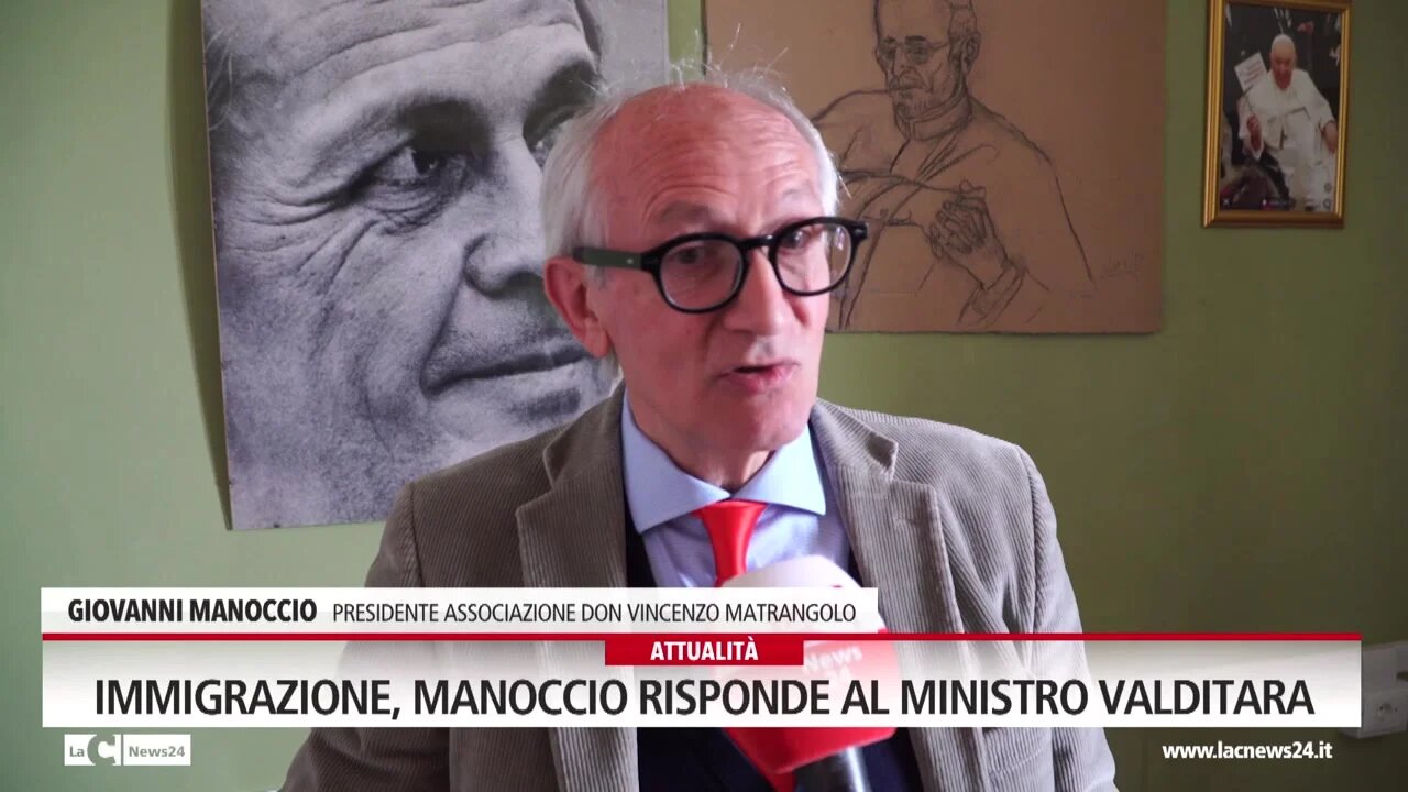 Immigrazione, Manoccio risponde al ministro Valditara