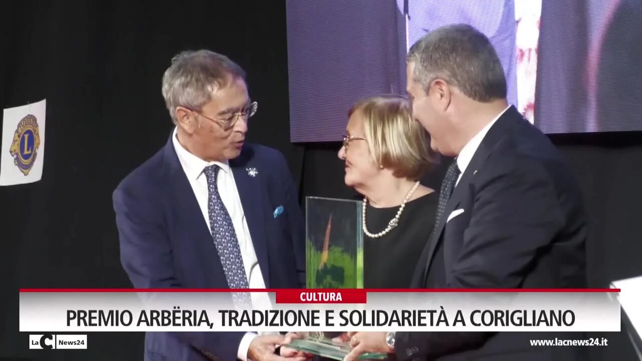 Corigliano Rossano, un trionfo di cultura e solidarietà al Castello Ducale per il Premio Arberia