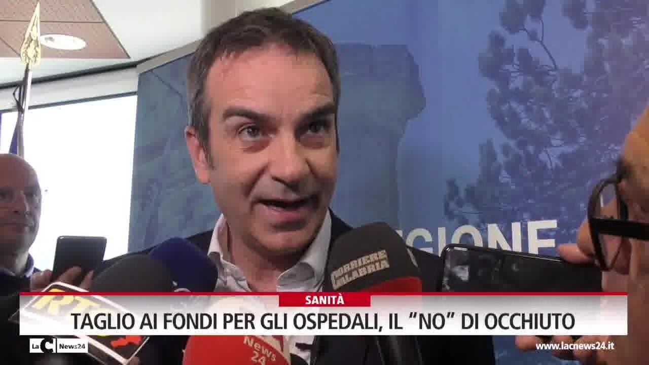 Tagli alla Sanità, Occhiuto conferma lo scontro con il Governo: «Approccio lunare sul Pnrr». In Calabria 54 milioni a rischio