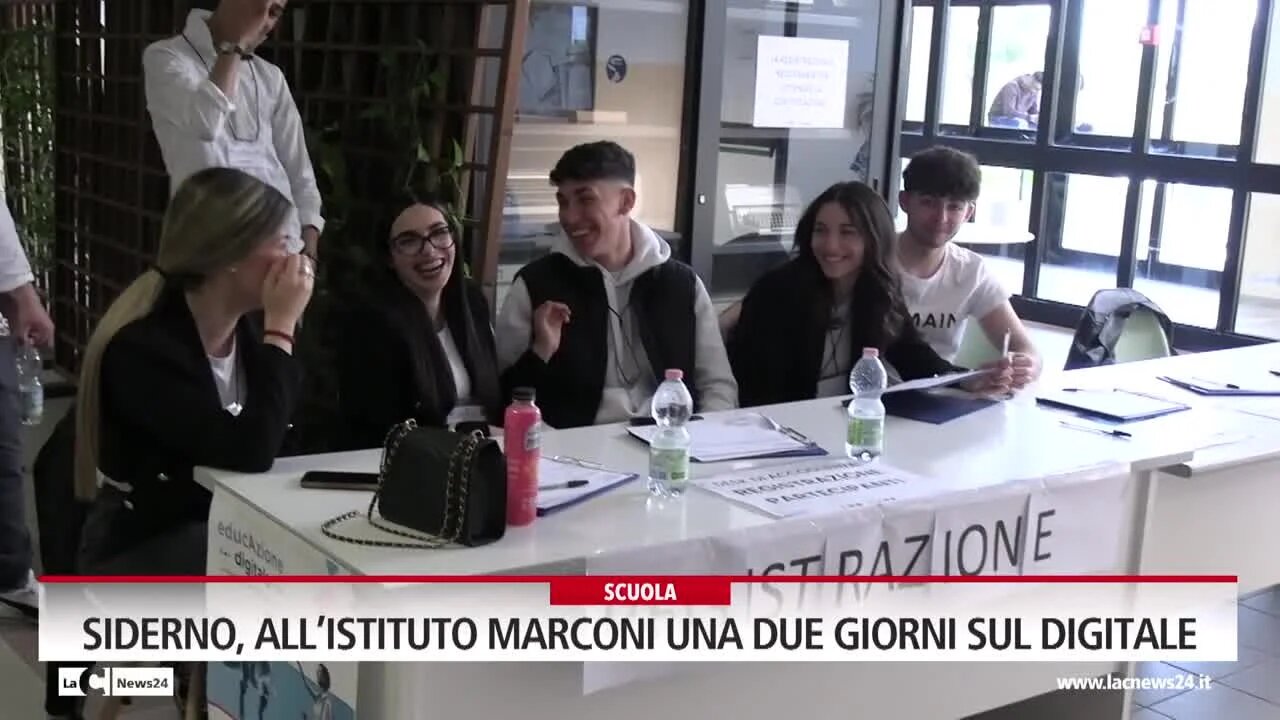 Siderno, all’Istituto Marconi una due giorni sul digitale mette in rete gli studenti di diverse scuole calabresi