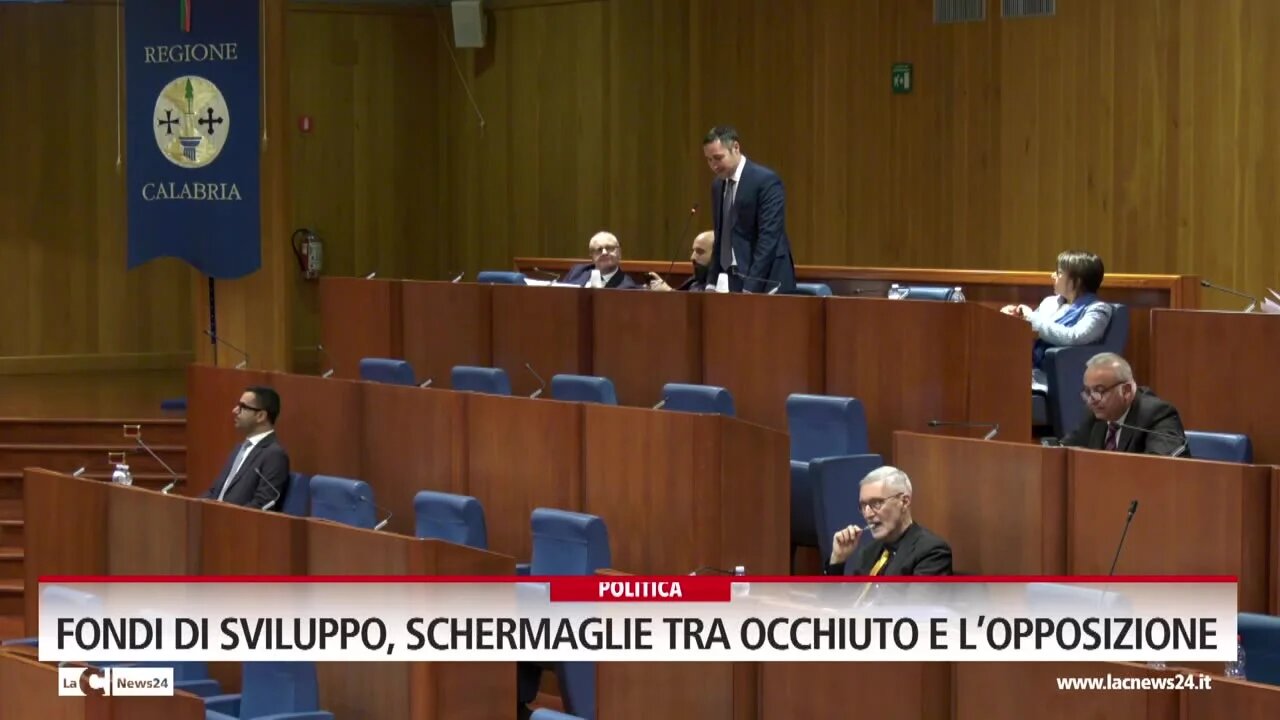 Fondi di sviluppo, schermaglie tra Occhiuto e l’opposizione