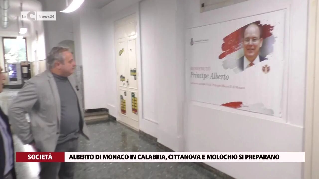 Alberto di Monaco in Calabria, Cittanova e Molochio si preparano