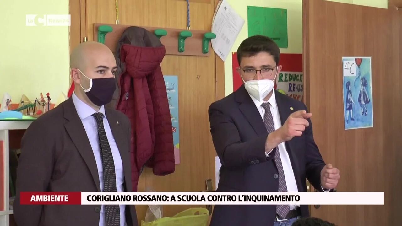 Corigliano Rossano a scuola contro l’inquinamento