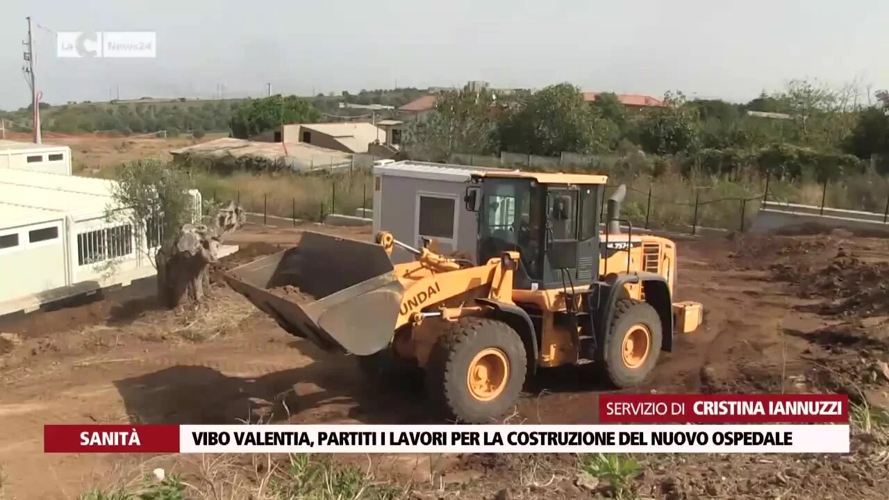 Vibo Valentia, partiti i lavori per la costruzione del nuovo ospedale