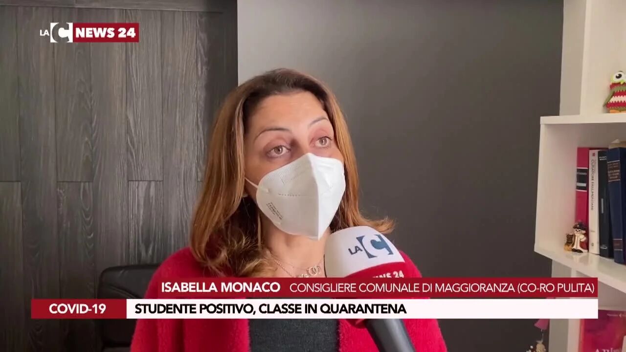 Studente positivo, classe in quarantena a Corigliano Rossano