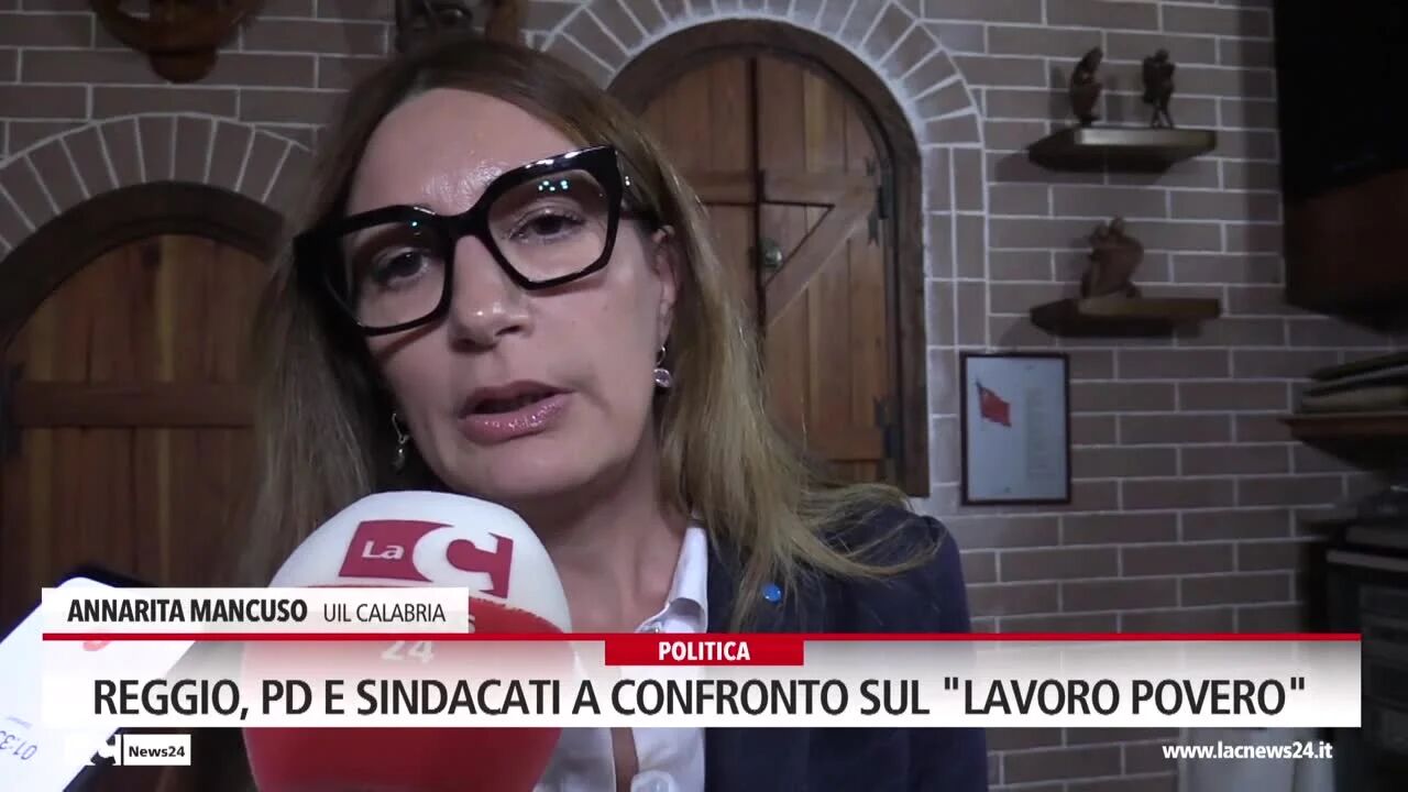 Reggio, Pd e sindacati a confronto sul  "lavoro povero"