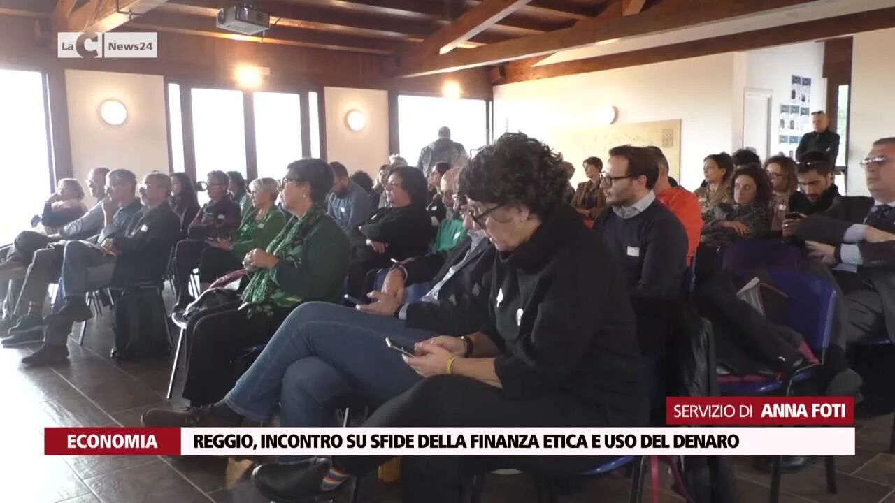 Reggio, incontro su sfide della finanza etica e uso del denaro