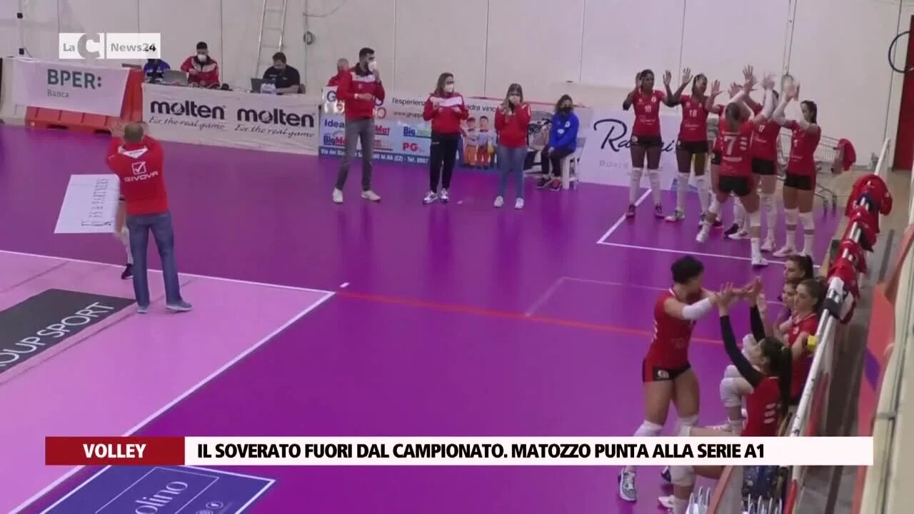 Il Soverato fuori dal campionato. Matozzo punta alla serie A1