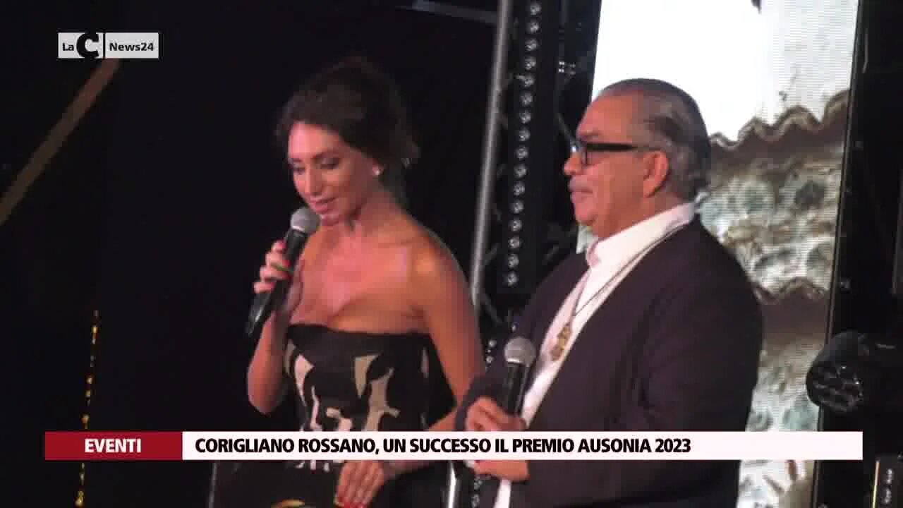 Corigliano Rossano, un successo il premio Ausonia 2023