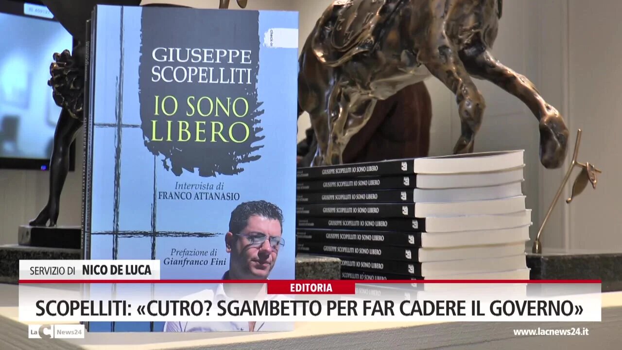 Scopelliti: «Cutro? Sgambetto per far cadere il governo»