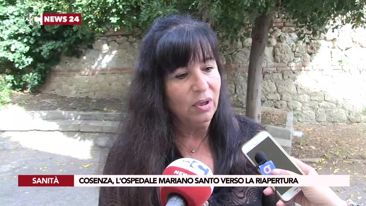 Cosenza, l'ospedale Mariano Santo verso la riapertura