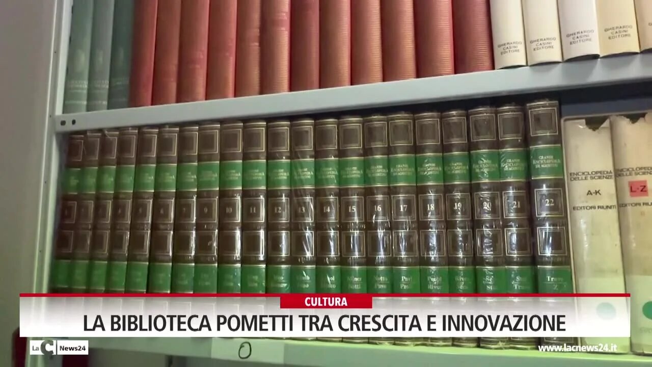 La biblioteca Pometti tra crescita e innovazione