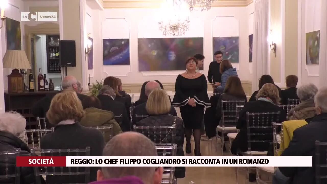 Reggio: lo chef Filippo Cogliandro si racconta in un romanzo