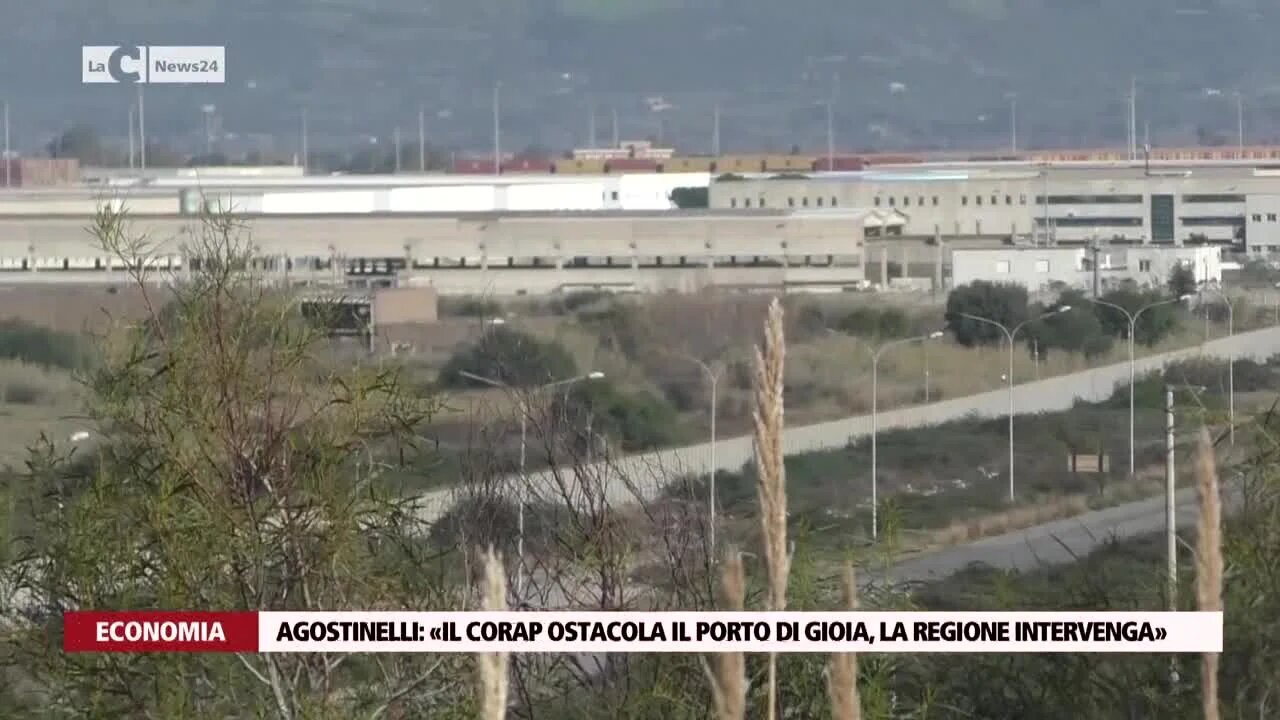 Agostinelli: «Il Corap ostacola il porto di Gioia, la regione intervenga»