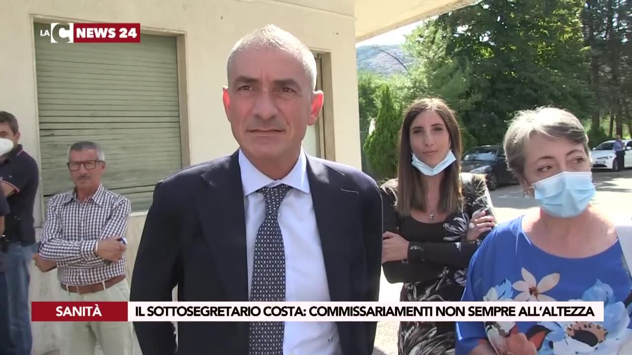Il sottosegretario Costa: «Commissariamenti non sempre all’altezza»