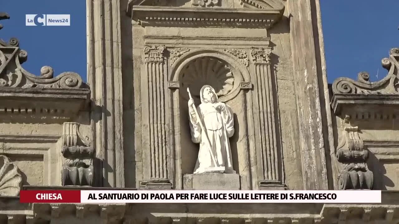 Al santuario di Paola per fare luce sulle lettere di S. Francesco