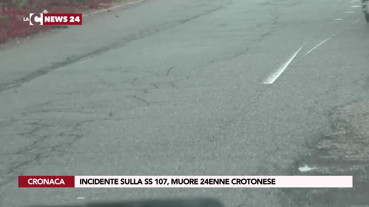 Incidente sulla ss 107, muore 24enne crotonese