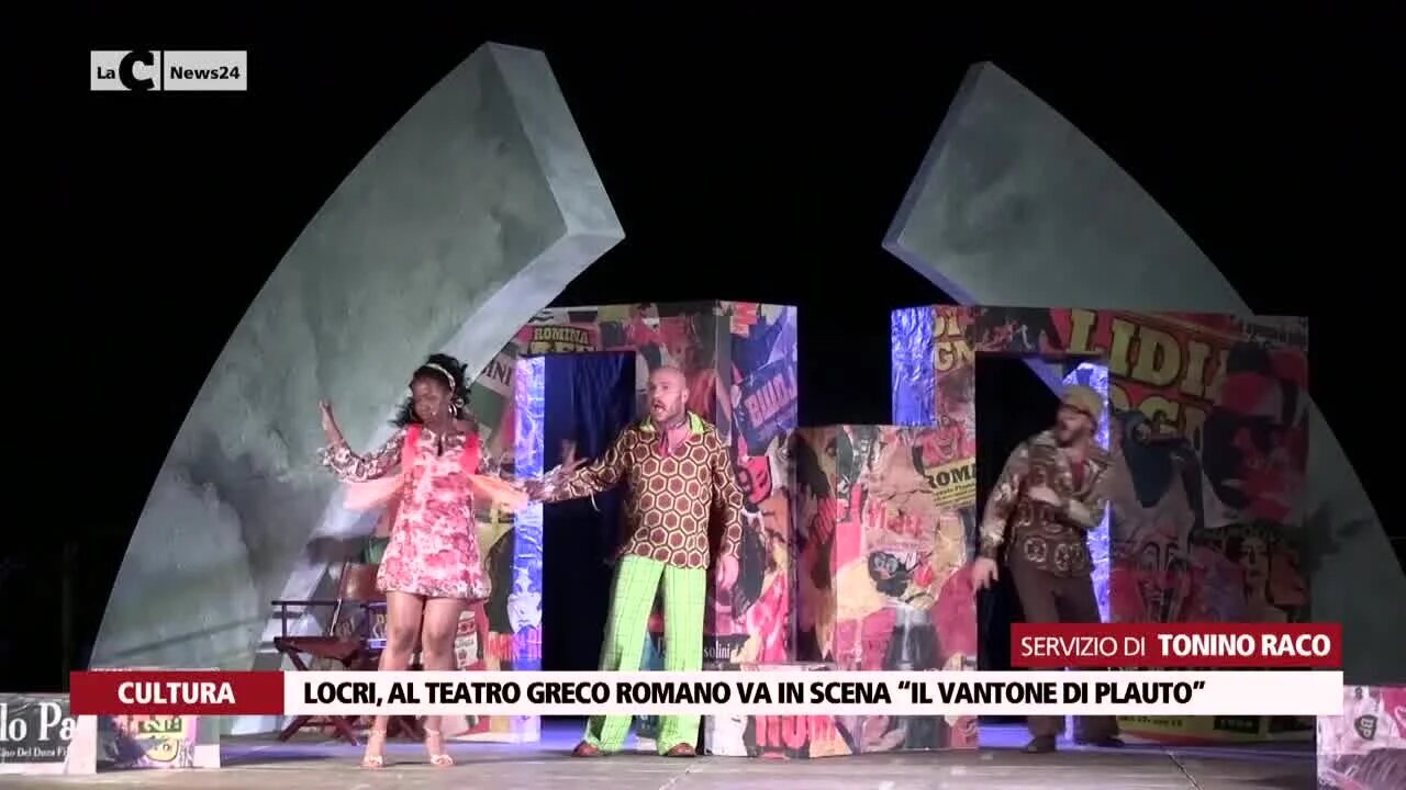 Locri, al teatro greco romano va in scena “Il Vantone di Plauto”